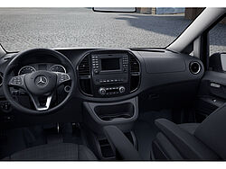 Paderborn NFZ Mercedes-Benz Vito Innenaufnahme Cockpit