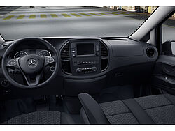 Braunschweig Mercedes-Benz Vito Innenaufnahme Cockpit