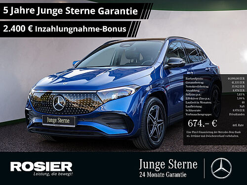 Paderborn Mercedes-Benz EQA 350 Außenaufnahme
