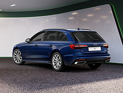 Menden Audi A4 Außenaufnahme Heckansicht