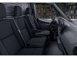 Braunschweig Mercedes-Benz Sprinter Innenaufnahme Cockpit