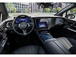 Paderborn Mercedes-Benz EQE 350 Innenaufnahme Cockpit
