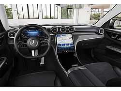 Braunschweig Mercedes-Benz C 200 Innenaufnahme Cockpit