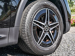 Sylt Mercedes-Benz GLB 250 Detailfoto Felge
