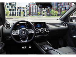 Braunschweig Mercedes-Benz EQA 300 Innenaufnahme Cockpit