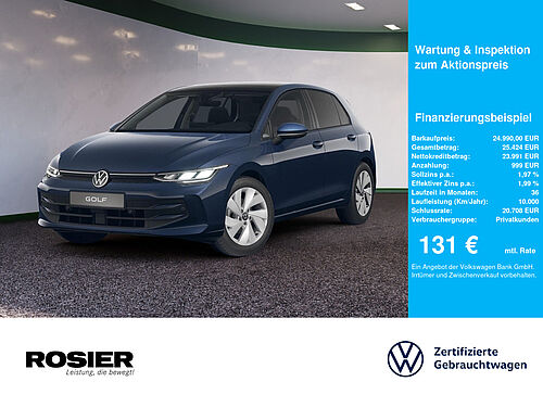 Menden Volkswagen Golf VIII Außenaufnahme